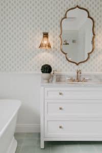 hamptons style home sydney bathroom